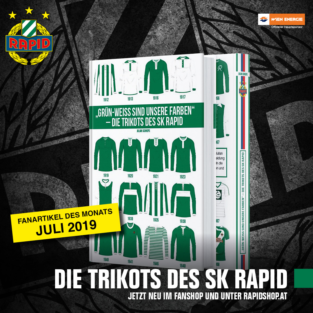 Facebook-Posting für den SK Rapid-Fanartikel des Monats Juli 2019 